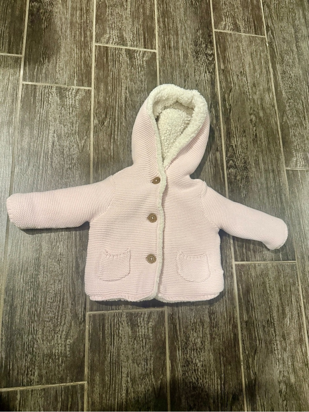 Size 6 month baby knit jacket